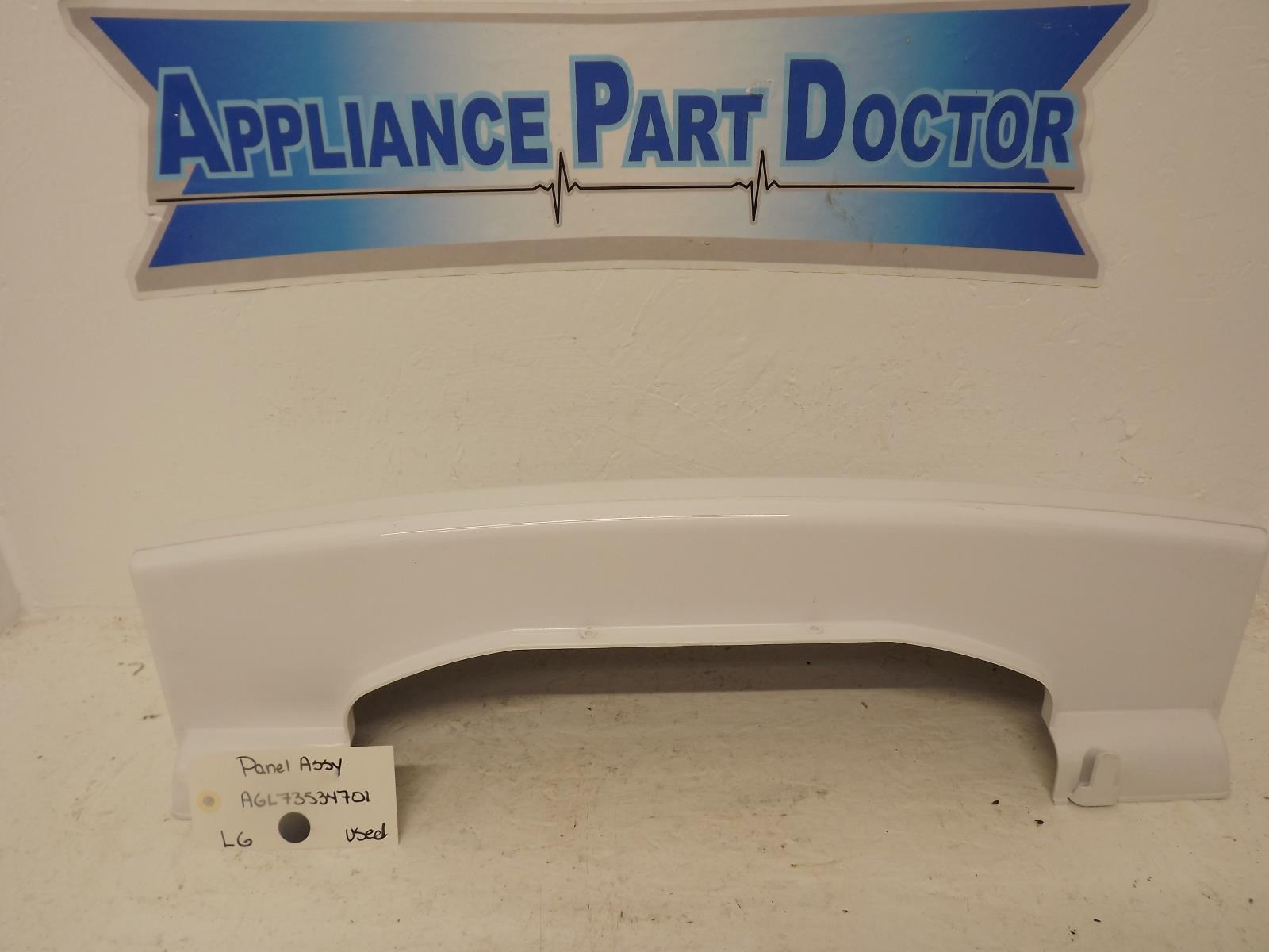 LG Washer AGL73534701 Panel Assy Used LG Washer AGL73534701 Panel Assy Used
